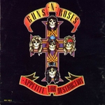 CD-cover: Guns N’ Roses – Appetite for Destruction