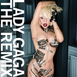 CD-cover: Lady Gaga – The Remixes