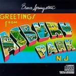 CD-cover: Bruce Springsteen – Greetings From Asbury Park N.J.