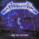 CD-cover: Metallica – Ride the Lightening